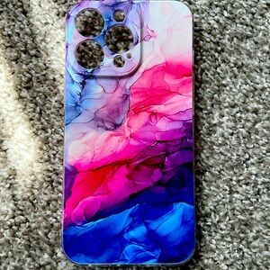 Marble Pattern Phone Case Multicolor